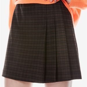 Alice + Olivia Semira Pleated mini skirt